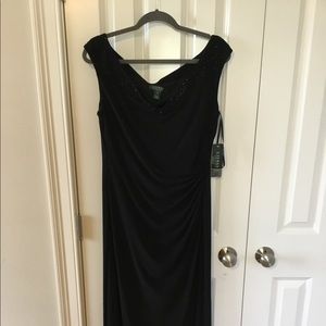Ralph Lauren long Bk evening dress size 12